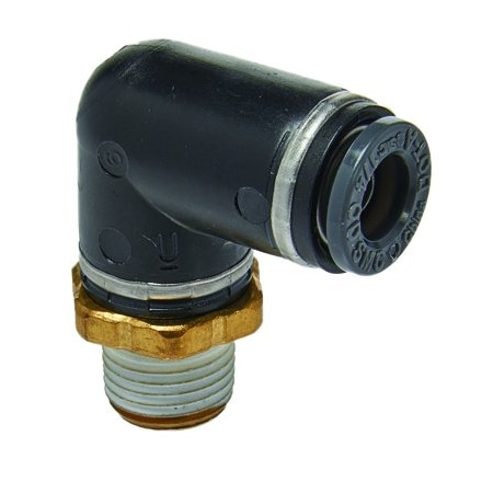 S.U.R. & R. Auto Parts Male Elbow 1/4" Tube X 1/8" NPT (2) SRRABE220